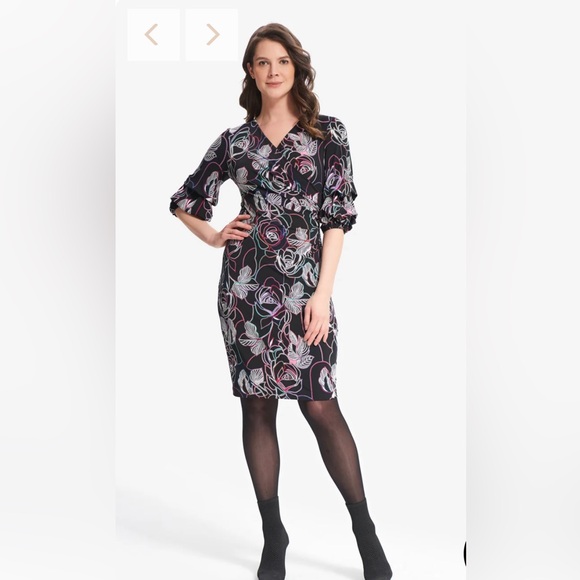 NWOT Joseph Ribkoff Flora Dress - Picture 1 of 9